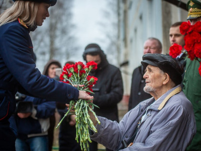 Спасибо за мирное небо: парад для одного ветерана