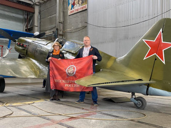 МиГ-3: ветеран авиации на празднике Победы в Новосибирске