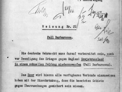 80 лет назад был принят план "Барбаросса" о нападении на СССР