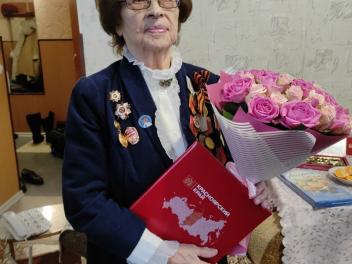 Ветерану войны Марии Бондарук – 100 лет!