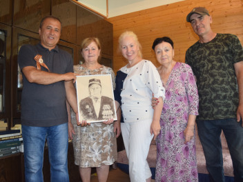 Особенный портрет для потомков ветерана Московской области