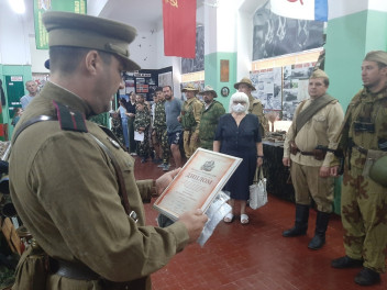 В Оренбурге наградили «Правнуков победителей»