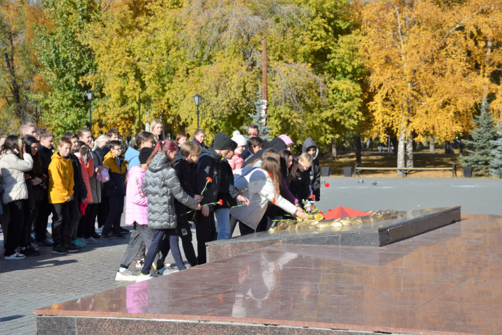 Бессмертный полк в чебаркуле