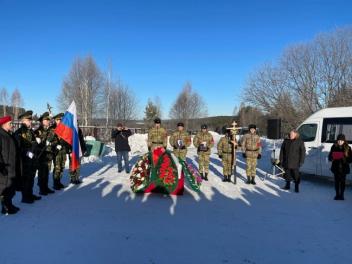Еще один солдат вернулся домой