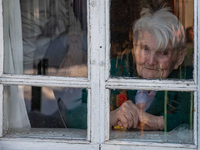 Ветеран войны Анна Шахтарина перешагнула 100-летний рубеж. Так держать!