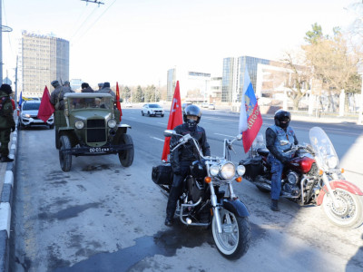 Автомарш в честь годовщины освобождения Ростова-на-Дону