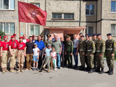 Торжества для участника Парада Победы 1945!