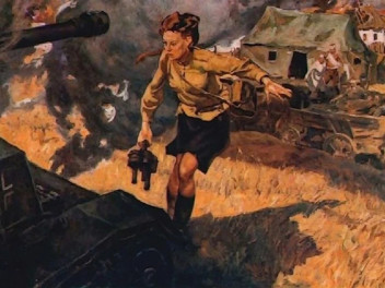 ГЕРОИ БЕССМЕРТНОГО ПОЛКА. Мария Толста.