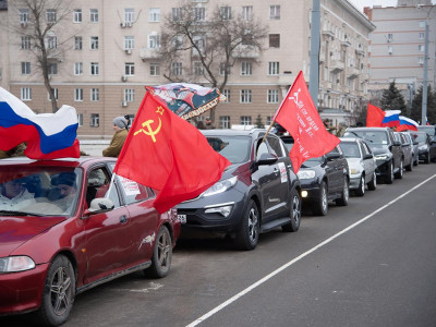 «Народный Бессмертный полк на колесах» в Ростове