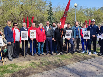 В Тюмени открыта Аллея Бессмертного полка