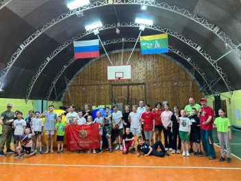 «Весёлые старты» для детей сотрудников полиции