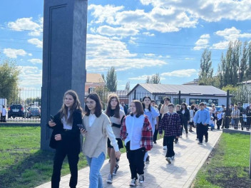 В Воронежской области открыли площадь Героев СВО