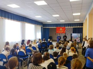 На "Уроке мужества" почтили память павших героев