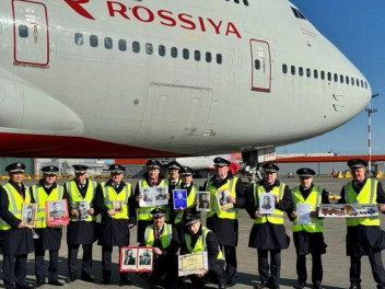 Авиаотряд «Россия» присоединился к акции Бессмертного полка!