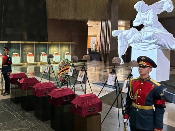 Прощание с фронтовиками прошло в Зале Памяти и Скорби Музея Победы