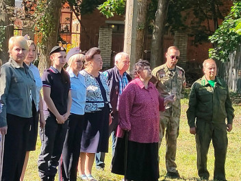 Аллею памяти открыли в Подмосковье