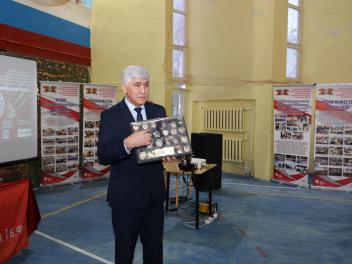 Уроки мужества для отдыхающих центра «Березка»