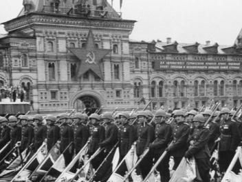 24 июня 1945 года. Москва, Красная площадь. Наш Великий Парад Победы.