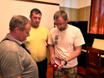 Награда красноармейца станет семейной реликвией