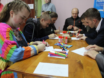 Однополчане из Шебекино провели творческий мастер-класс