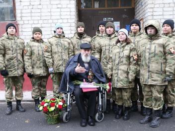 Сегодня ветеран Великой Отечественной войны Михаил Федорович Костюрин отмечает 102-й день рождения