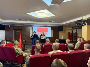 Концертная программа для военнослужащих прошла в Подмосковье