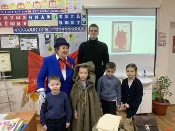 Музейный урок «В лесу прифронтовом» прошел в Чехове