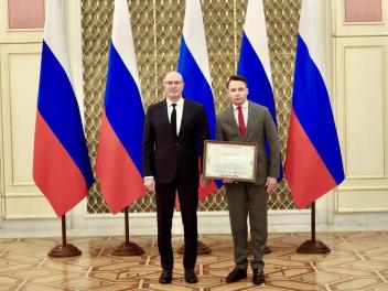 Руководитель петербургского штаба «Бессмертного полка России» удостоен премии Правительства России