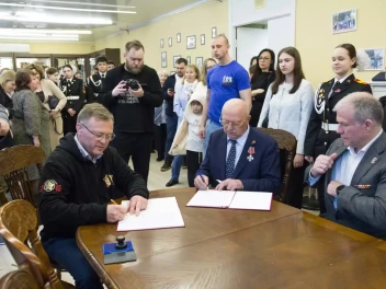 Московские однополчане объединяют усилия со столичными юнармейцами