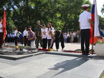Астрахань почтила память героев