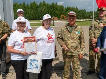 В Архангельске продолжается патриотический проект «Горсть памяти».