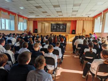 Патриотическую встречу в Тюменской области посвятили Мартыну Теплякову