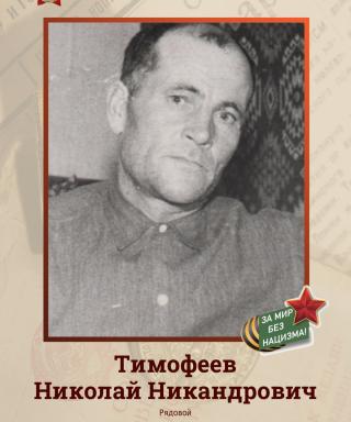 Тимофеев Николай Никандрович
