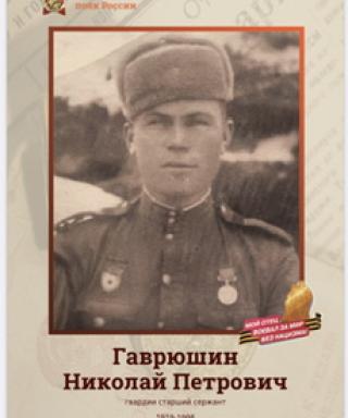 Гаврюшин Николай Петрович