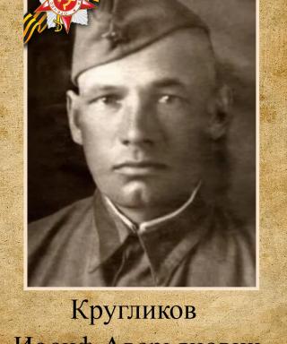 Кругликов Иосиф Аверьянович