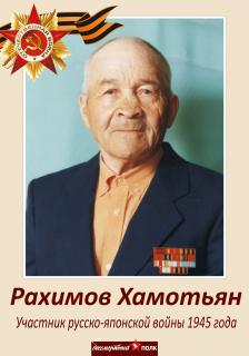 Рахимов Хамотьян Рахимович