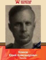 Блинов Юрий Александрович