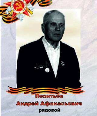 Леонтьев Андрей Афанасьевич