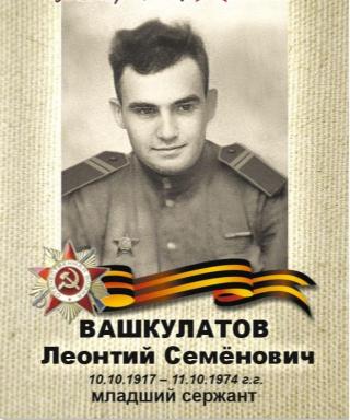 Вашкулатов Леонтий Семëнович