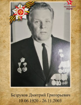 Безруков Дмитрий Григорьевич