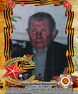 Яковлев Иван Матвеевич