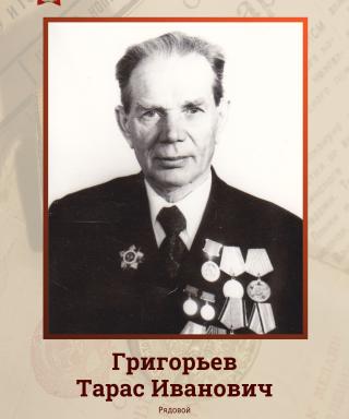 Григорьев Тарас Иванович