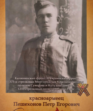 Пешехонов Петр Егорович