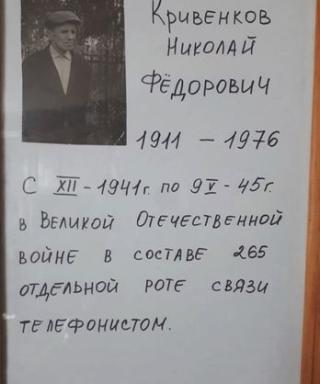 Кривенков Николай Фёдорович