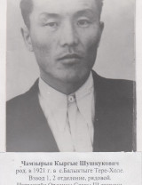 Чамзырын Кыргыс Шошкукович