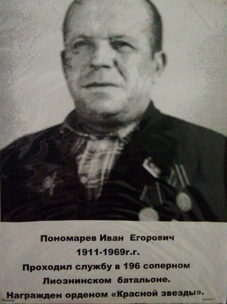 Пономарев Иван Егорович