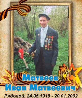 Матвеев Иван Матвеевич