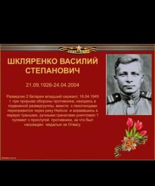Шкляренко Василий Степанович