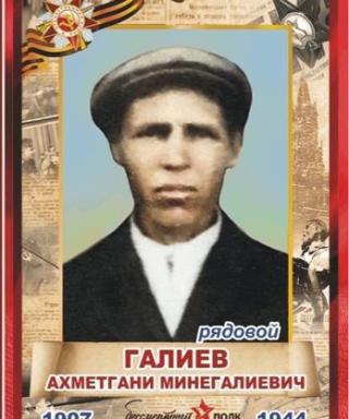 Галиев Ахметгани Минегалиевич