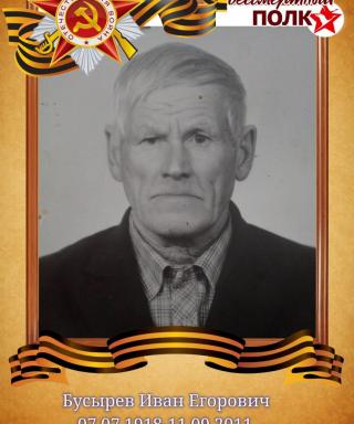 Бусырев Иван Егорович